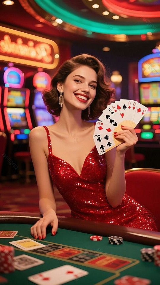 Live baccarat table at yoda4d with dealer and multi-camera setup